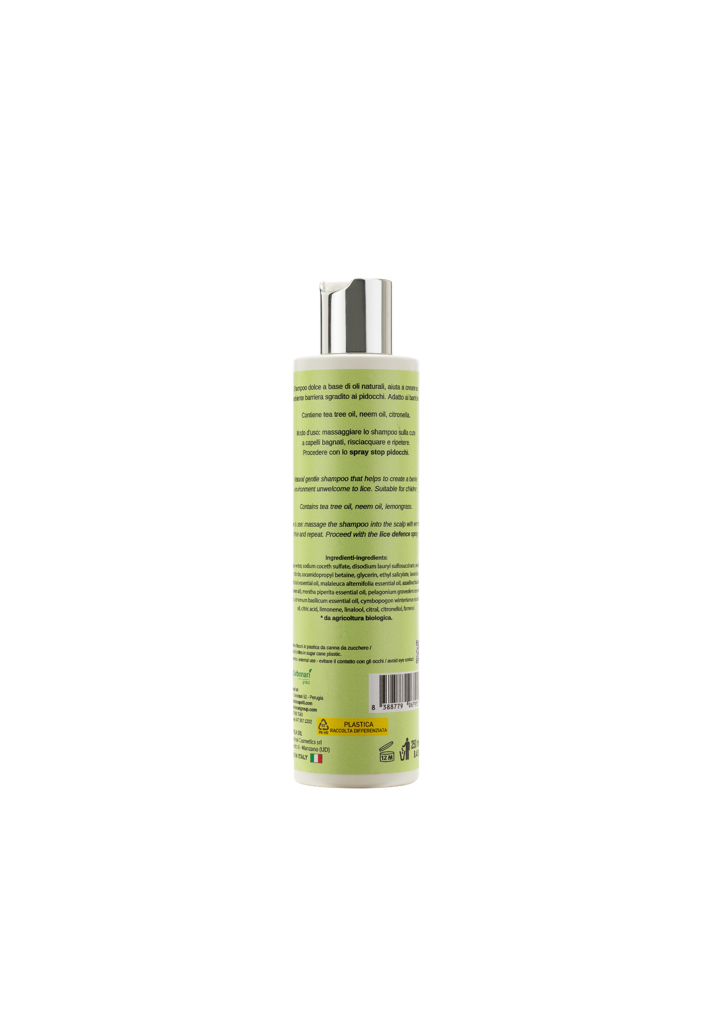 Baby Green Stop Pidocchi Shampoo (200ml) - immagine 4